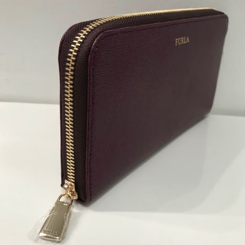 Furla burgundy wallet